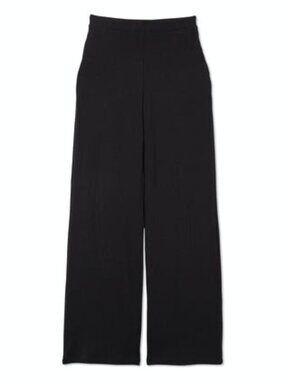 LETT Heathrow Wide Leg Pant in black